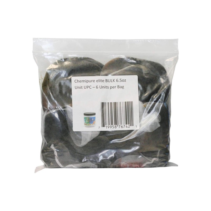 Boyd Enterprises Elite Bulk Chemi-Pure for Aquarium, 6.5-Ounce, 6-Pack